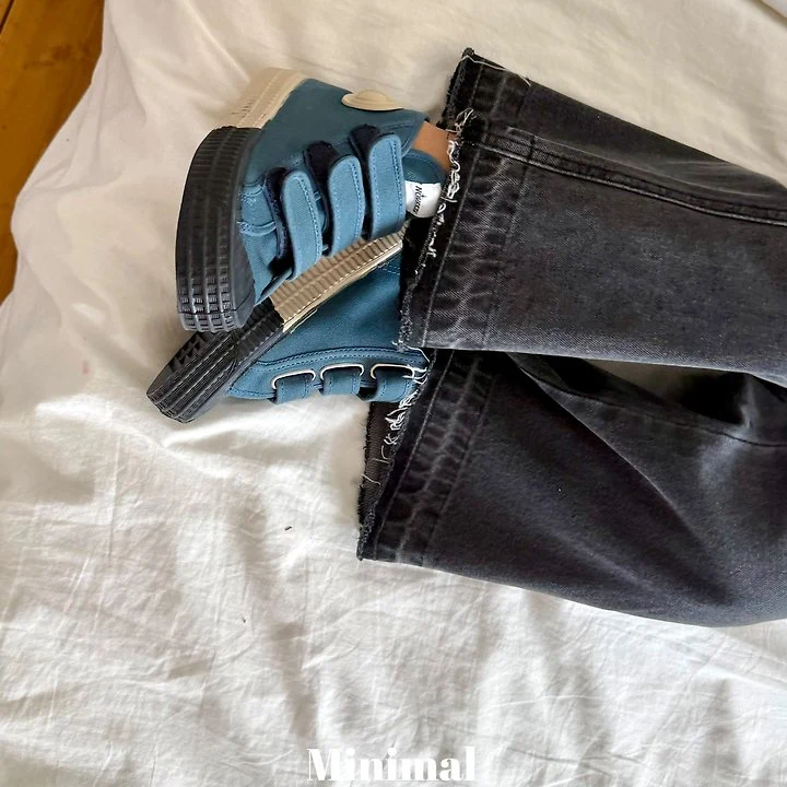 Minimal - Korean Children Fashion - #childofig - Choco Tint Bootcut Denim - 11