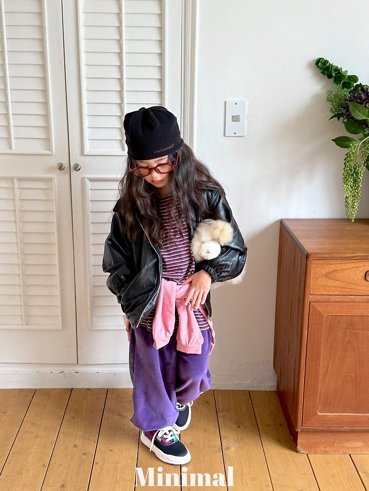 Minimal - Korean Children Fashion - #childrensboutique - Henley Pocket Tee - 10