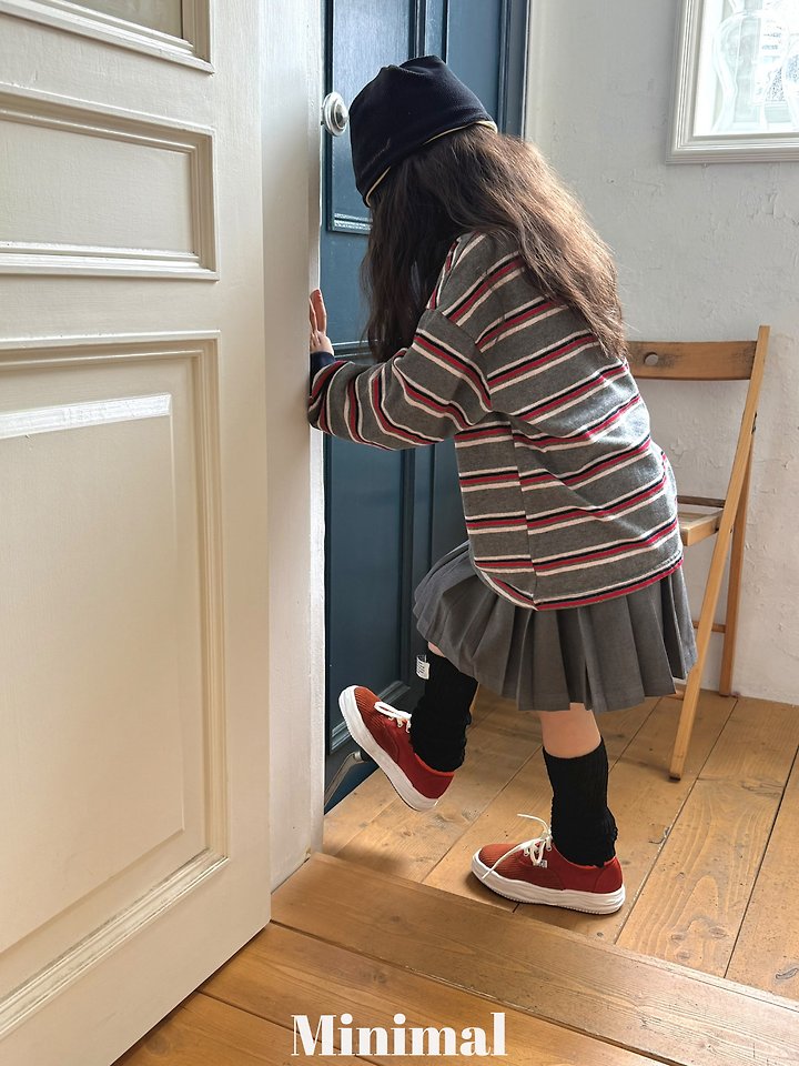 Minimal - Korean Children Fashion - #childrensboutique - Pleated Skirt - 8