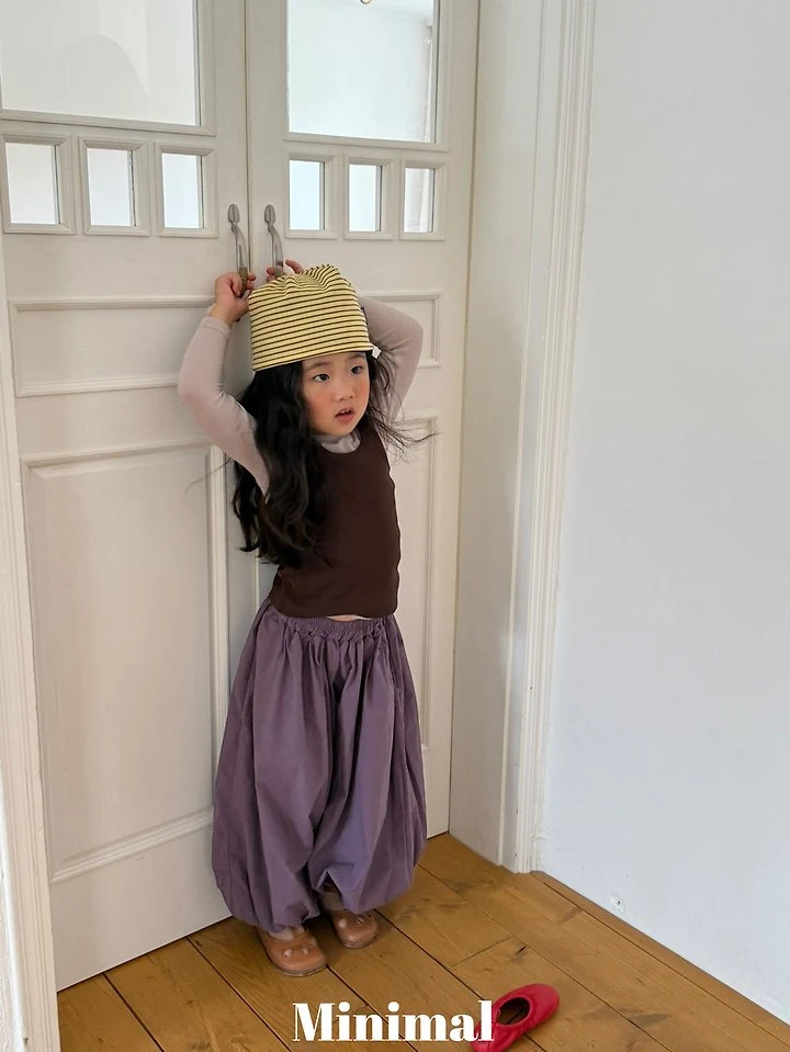 Minimal - Korean Children Fashion - #childrensboutique - Volume Balloon Pants - 7