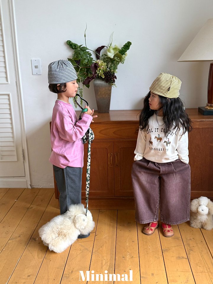 Minimal - Korean Children Fashion - #childrensboutique - Cowboy Tee - 8