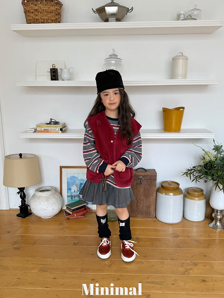 Minimal - Korean Children Fashion - #designkidswear - Pleated Skirt - 9