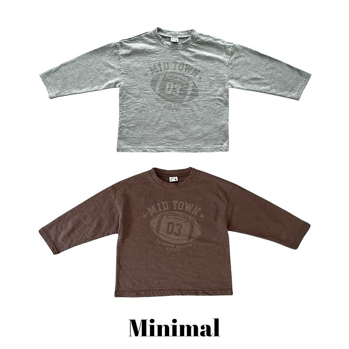 Minimal - Korean Children Fashion - #designkidswear - Rugby Slub Tee