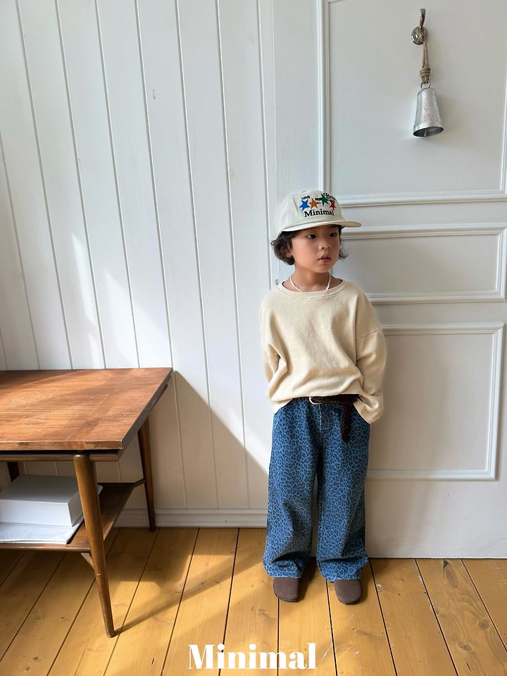 Minimal - Korean Children Fashion - #designkidswear - Leopard Standard Denim - 4