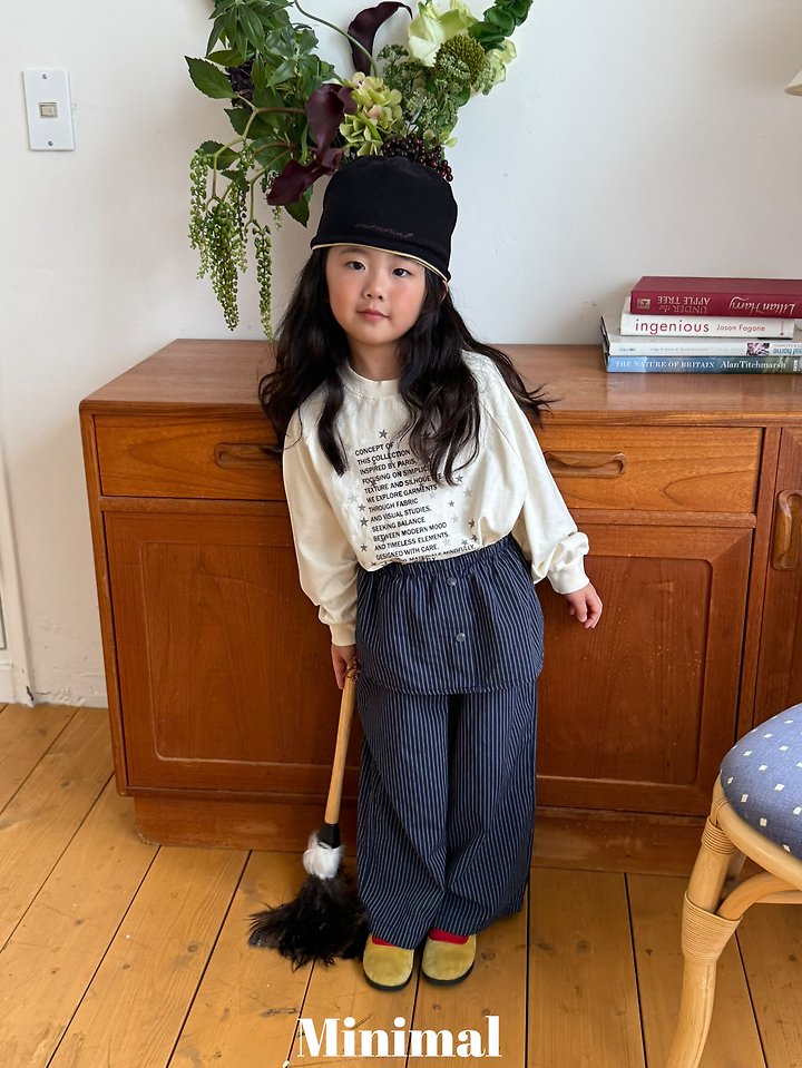 Minimal - Korean Children Fashion - #discoveringself - Star Lettering Tee - 12