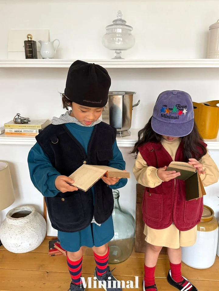 Minimal - Korean Children Fashion - #discoveringself - Multi-Pocket Vest - 8
