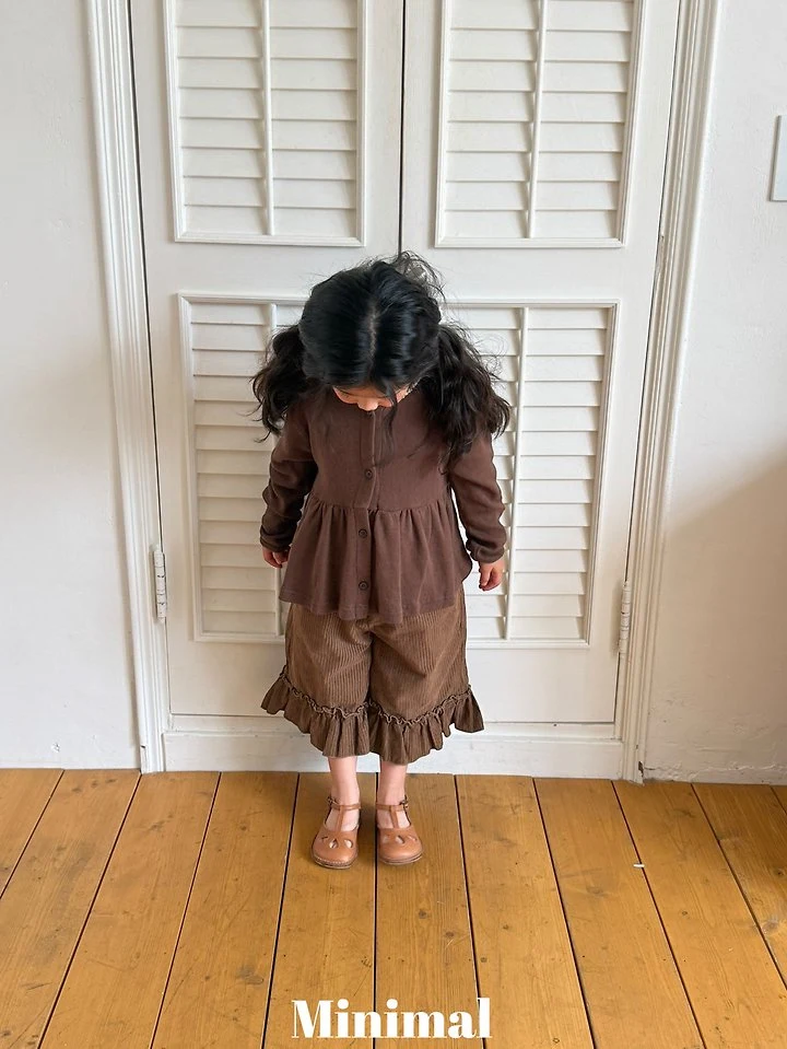 Minimal - Korean Children Fashion - #discoveringself - Lace Frill Cardigan - 6