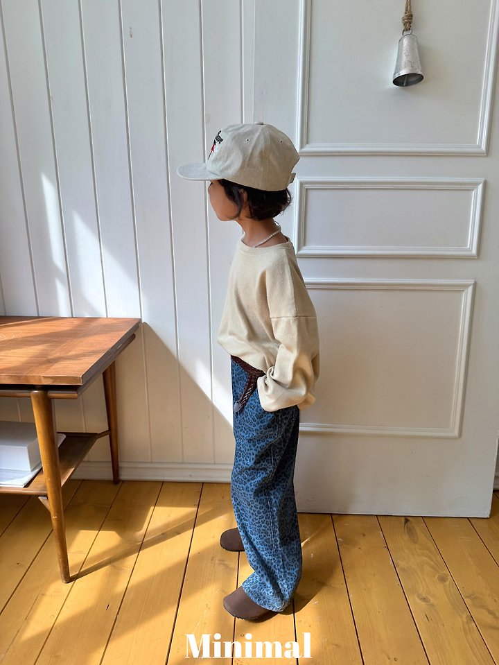 Minimal - Korean Children Fashion - #fashionkids - Leopard Standard Denim - 5