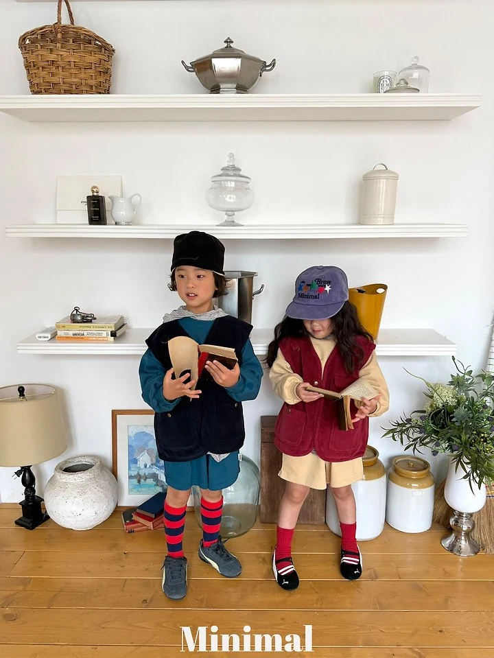 Minimal - Korean Children Fashion - #fashionkids - Multi-Pocket Vest - 9