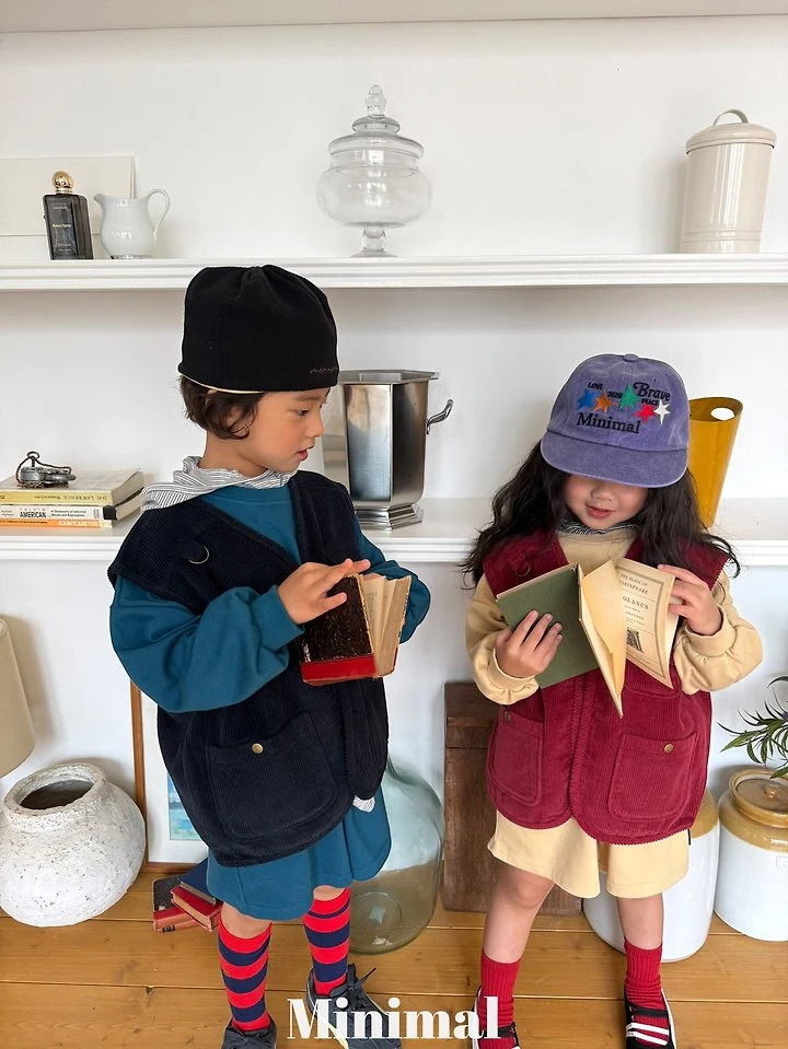Minimal - Korean Children Fashion - #kidsstore - Multi-Pocket Vest - 11