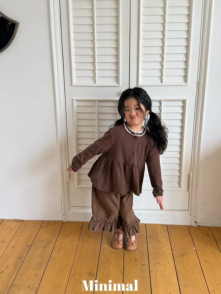 Minimal - Korean Children Fashion - #kidsstore - Lace Frill Cardigan - 9