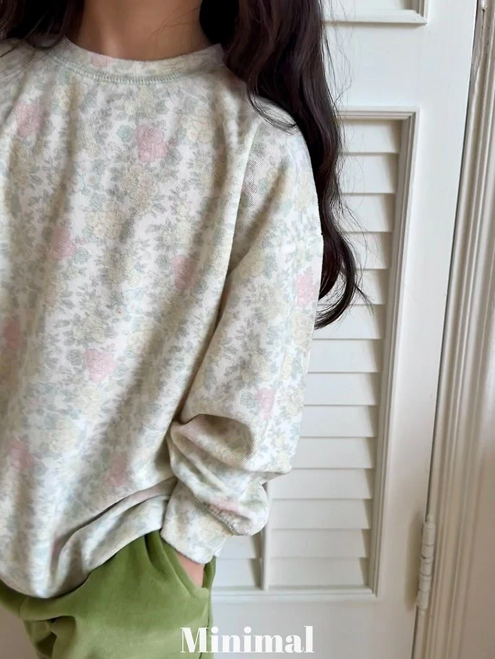 Minimal - Korean Children Fashion - #kidzfashiontrend - Flower Soft Tee - 5