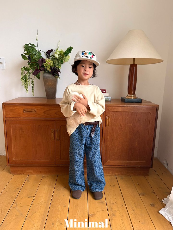Minimal - Korean Children Fashion - #kidzfashiontrend - Leopard Standard Denim - 8