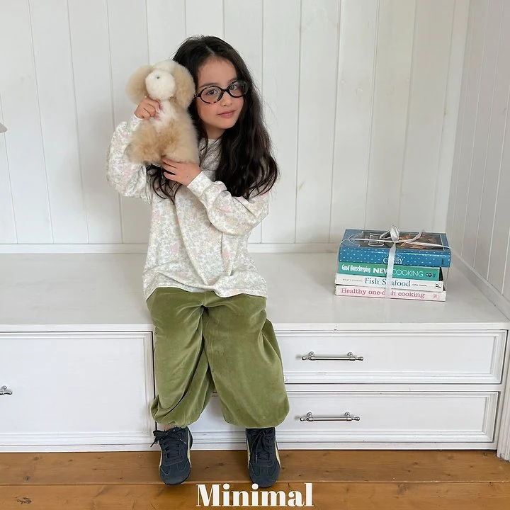 Minimal - Korean Children Fashion - #littlefashionista - Flower Soft Tee - 7