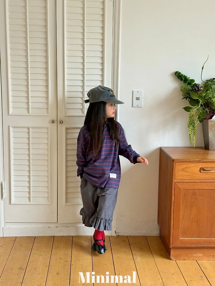 Minimal - Korean Children Fashion - #littlefashionista - Modal Frill Pants - 5