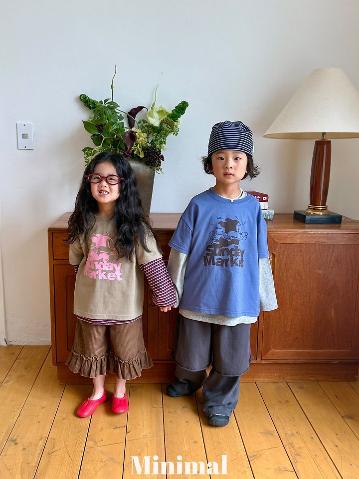 Minimal - Korean Children Fashion - #littlefashionista - Sunday Short Sleeve Tee - 6