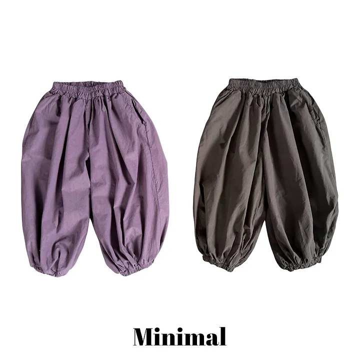Minimal - Korean Children Fashion - #minifashionista - Volume Balloon Pants