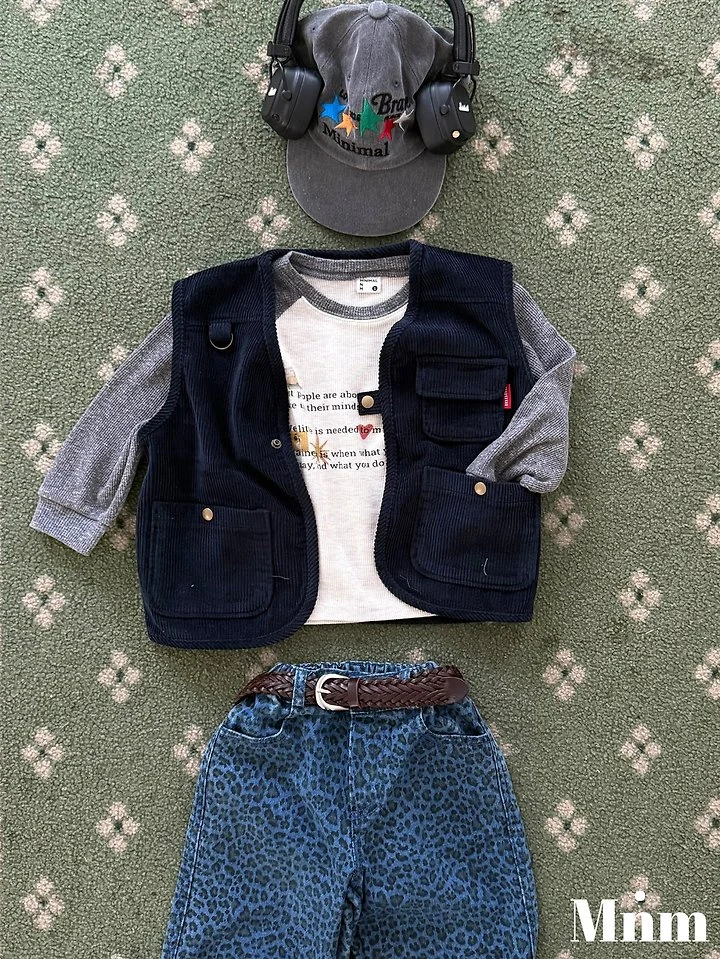Minimal - Korean Children Fashion - #minifashionista - Leopard Standard Denim - 12