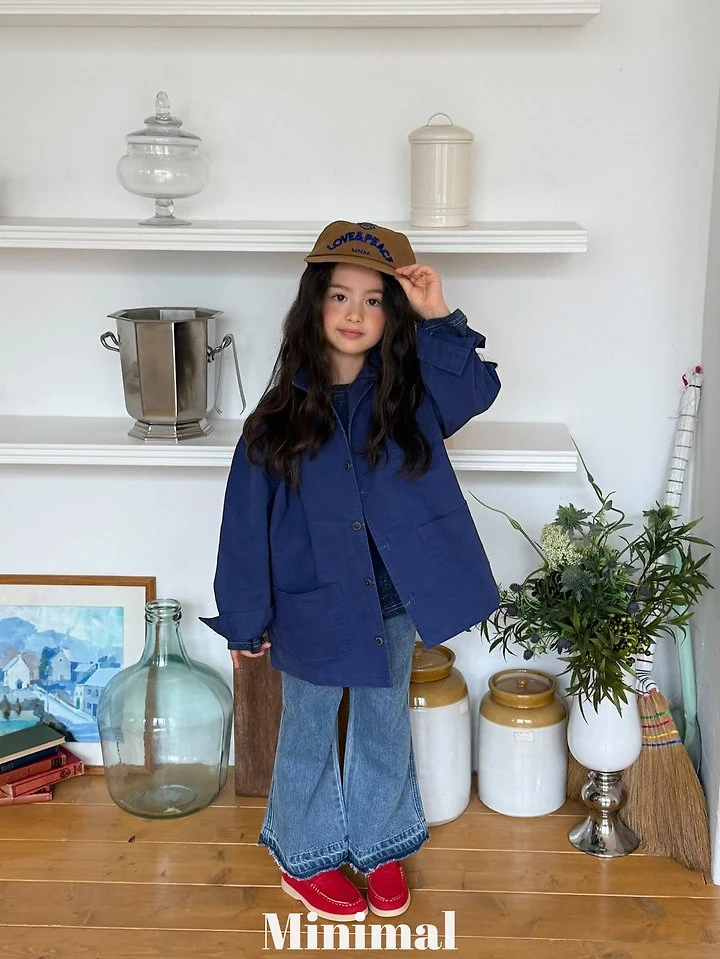 Minimal - Korean Children Fashion - #minifashionista - Choco Tint Bootcut Denim - 9