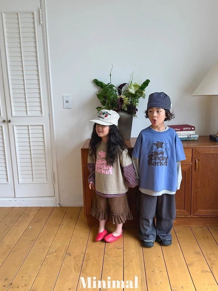Minimal - Korean Children Fashion - #prettylittlegirls - Rugby Slub Tee - 11