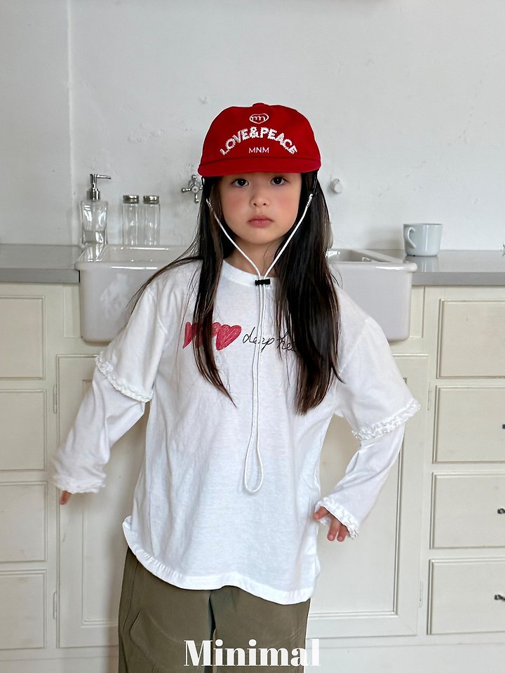 Minimal - Korean Children Fashion - #prettylittlegirls - Love & Peace Cap - 9
