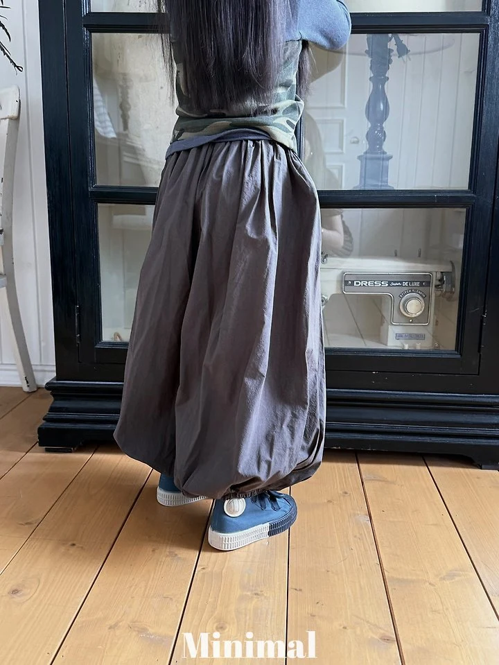 Minimal - Korean Children Fashion - #stylishchildhood - Volume Balloon Pants - 5