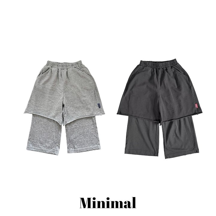 Minimal - Korean Children Fashion - #toddlerclothing - Rolling Layered Pants