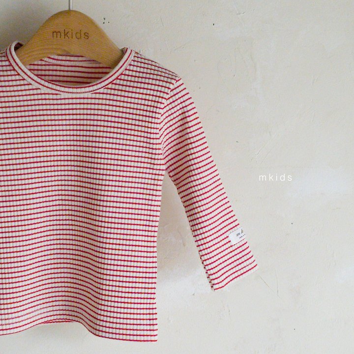 Mkids - Korean Baby Fashion - #babyboutique - Cotton Tee - 3