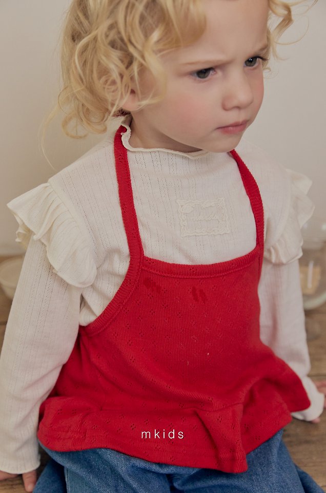 Mkids - Korean Baby Fashion - #babyboutiqueclothing - Mamong Frill Tee - 6