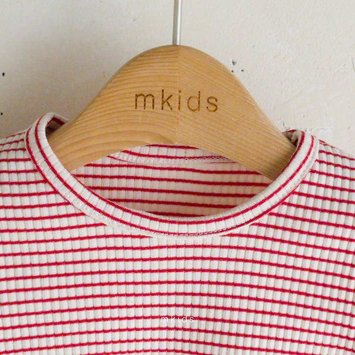 Mkids - Korean Baby Fashion - #babyboutique - Cotton Tee - 4