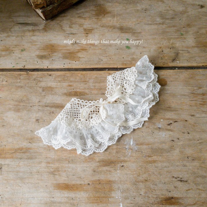 Mkids - Korean Baby Fashion - #babyclothing - Cecile Lace Cape - 5
