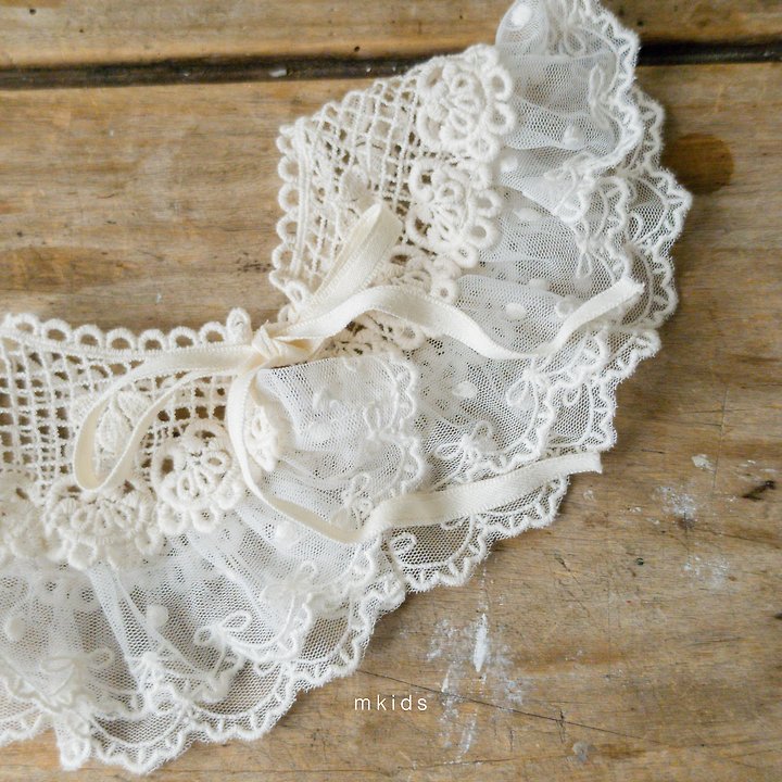 Mkids - Korean Baby Fashion - #babyfashion - Cecile Lace Cape - 6