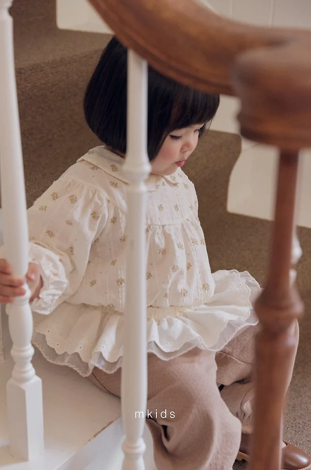 Mkids - Korean Baby Fashion - #babyfever - Mia Lace Skirt - 8