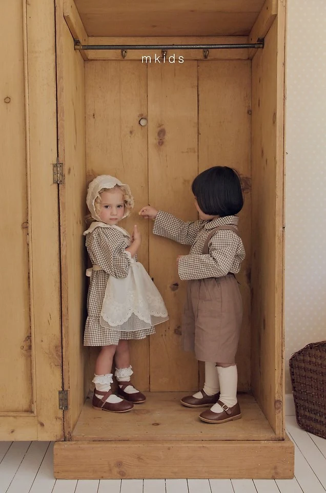 Mkids - Korean Baby Fashion - #babygirlfashion - Fleur Apron - 10