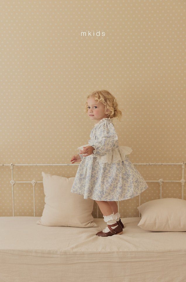 Mkids - Korean Baby Fashion - #babylifestyle - Floral Lace Socks - 2