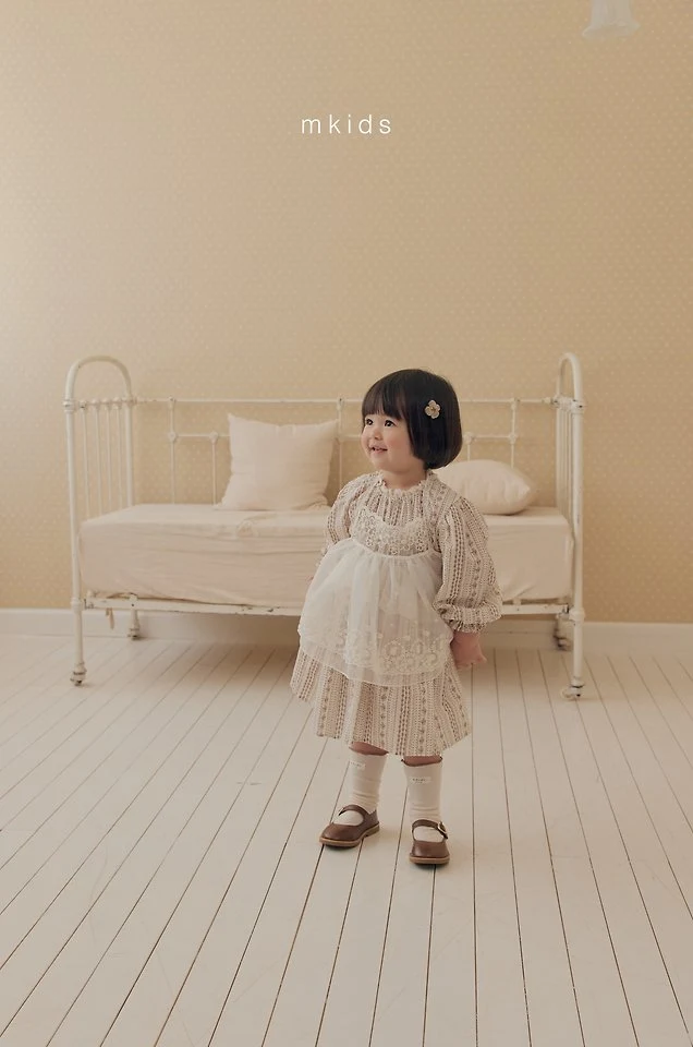 Mkids - Korean Baby Fashion - #babyoninstagram - Fleur Apron - 12