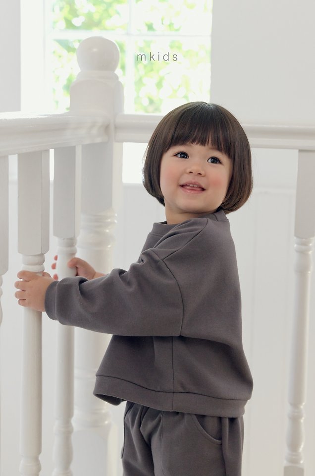 Mkids - Korean Baby Fashion - #babyoninstagram - Natural Tee - 3