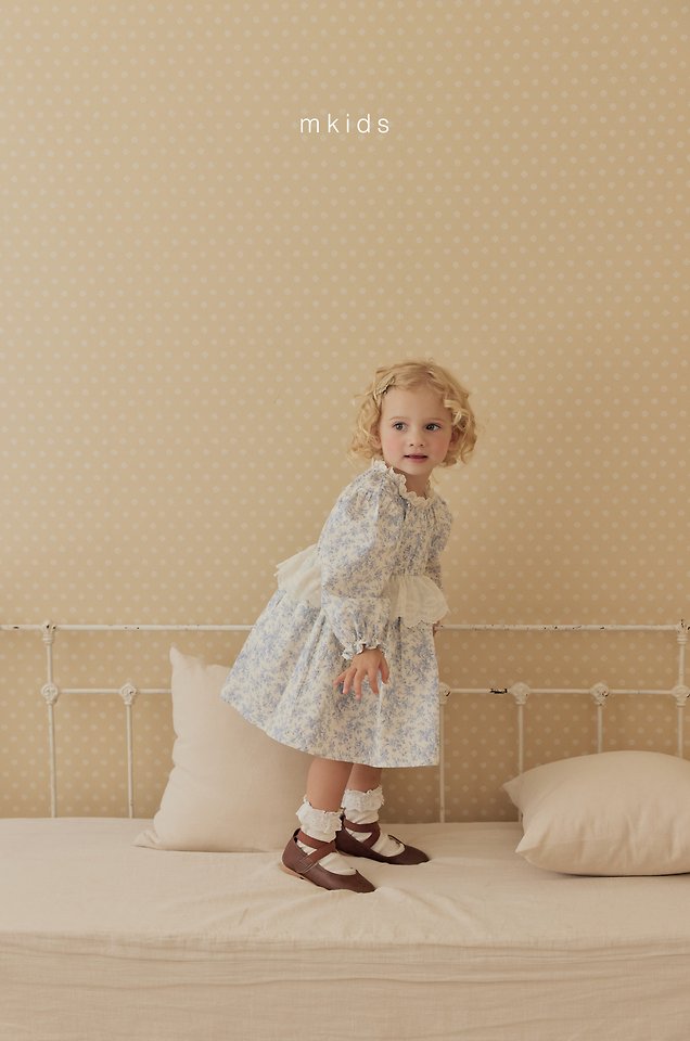Mkids - Korean Baby Fashion - #babyoninstagram - Floral Lace Socks - 3