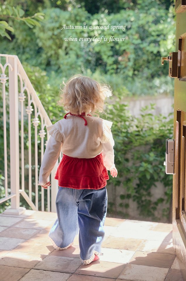 Mkids - Korean Baby Fashion - #babyootd - Helen Denim Pants