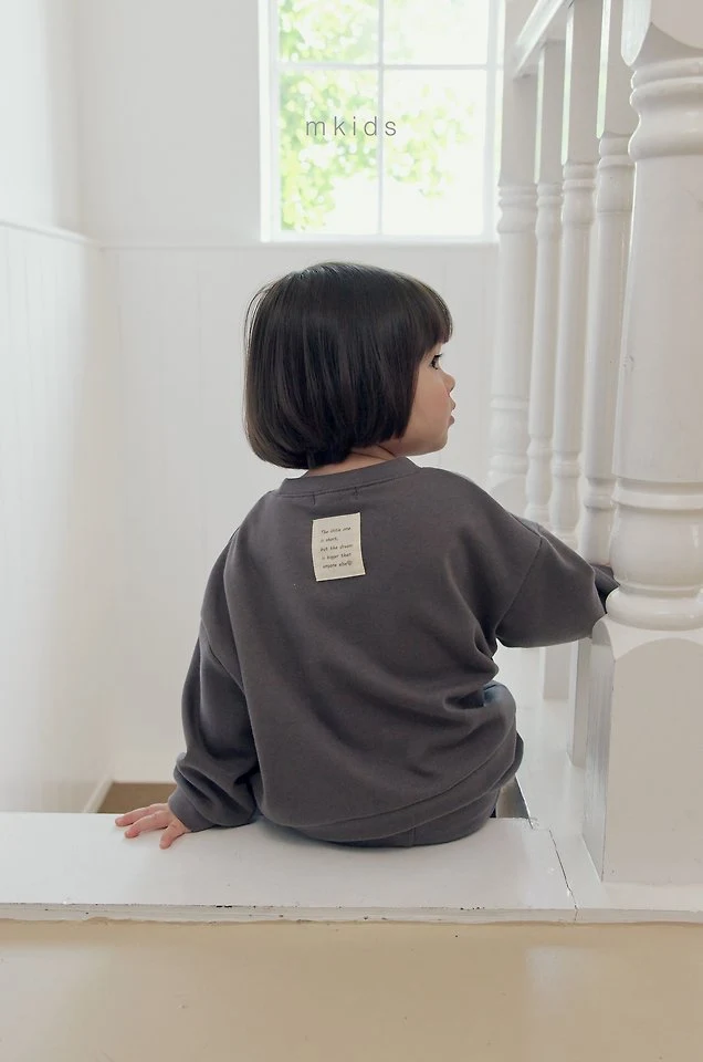 Mkids - Korean Baby Fashion - #babyoninstagram - Natural Tee - 4