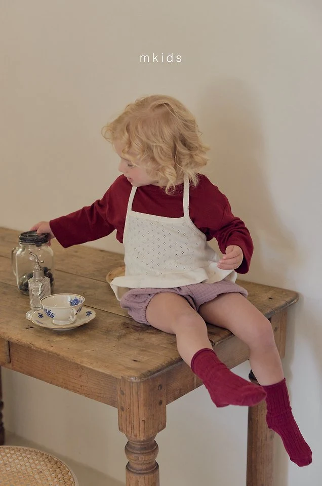 Mkids - Korean Baby Fashion - #babyoutfit - Bagel Tee - 4