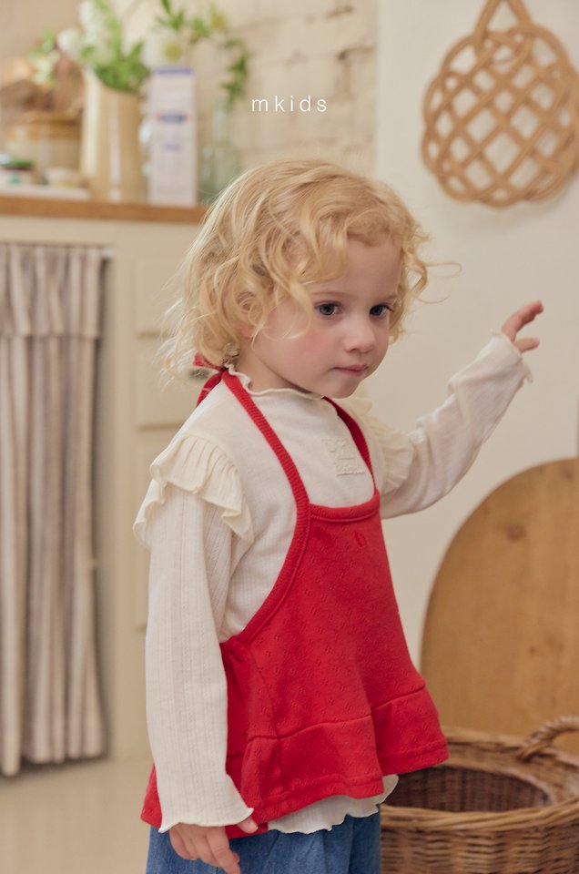 Mkids - Korean Baby Fashion - #babyoutfit - Helen Denim Pants - 2