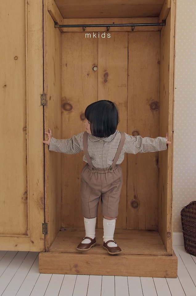 Mkids - Korean Baby Fashion - #babyoutfit - Jayden Suspender Pants - 10