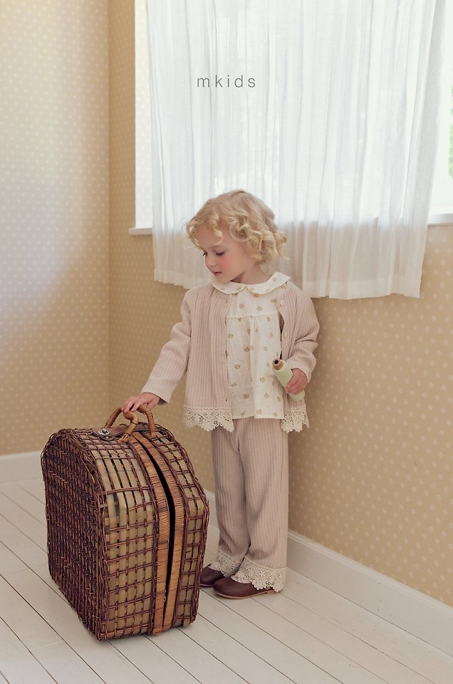 Mkids - Korean Baby Fashion - #babyoutfit - Laura Cardigan - 12