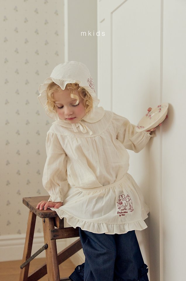 Mkids - Korean Baby Fashion - #babyoutfit - Bonnie Apron - 5