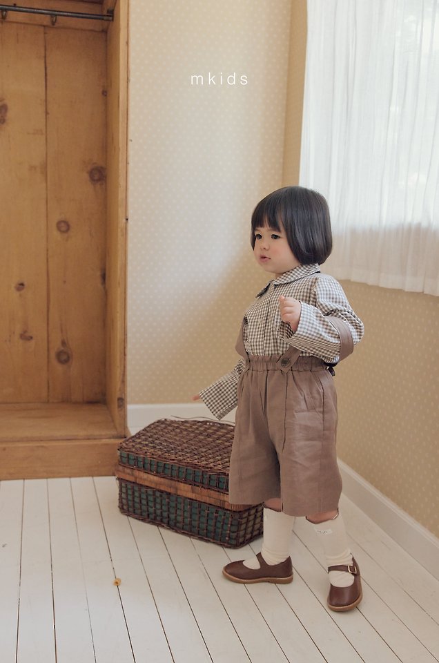 Mkids - Korean Baby Fashion - #babywear - Jayden Suspender Pants - 11