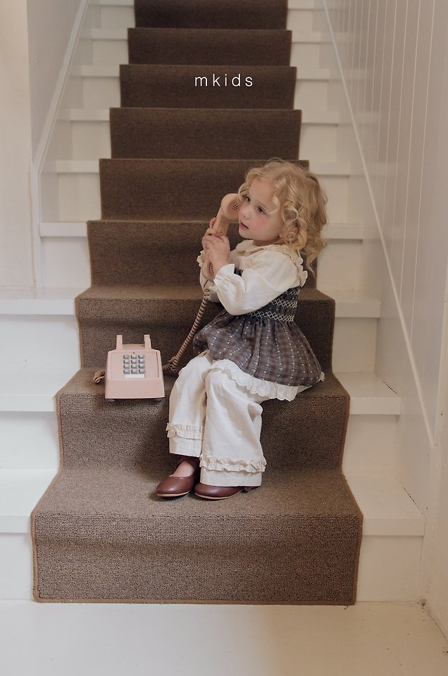 Mkids - Korean Baby Fashion - #onlinebabyshop - Belle Smocked Blouse - 3