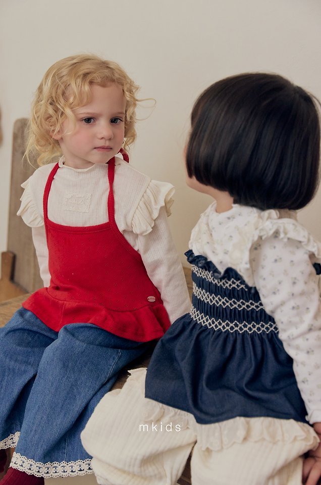 Mkids - Korean Baby Fashion - #smilingbaby - Mamong Frill Tee - 5