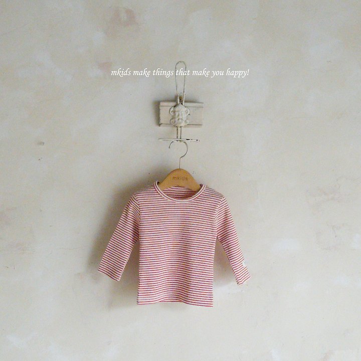 Mkids - Korean Baby Fashion - #smilingbaby - Cotton Tee - 2