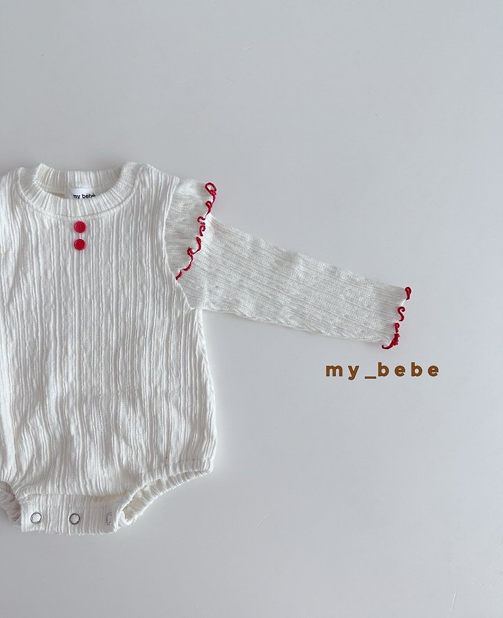 My Bebe - Korean Baby Fashion - #babyboutique - Autumn Double Wave Suit - 12